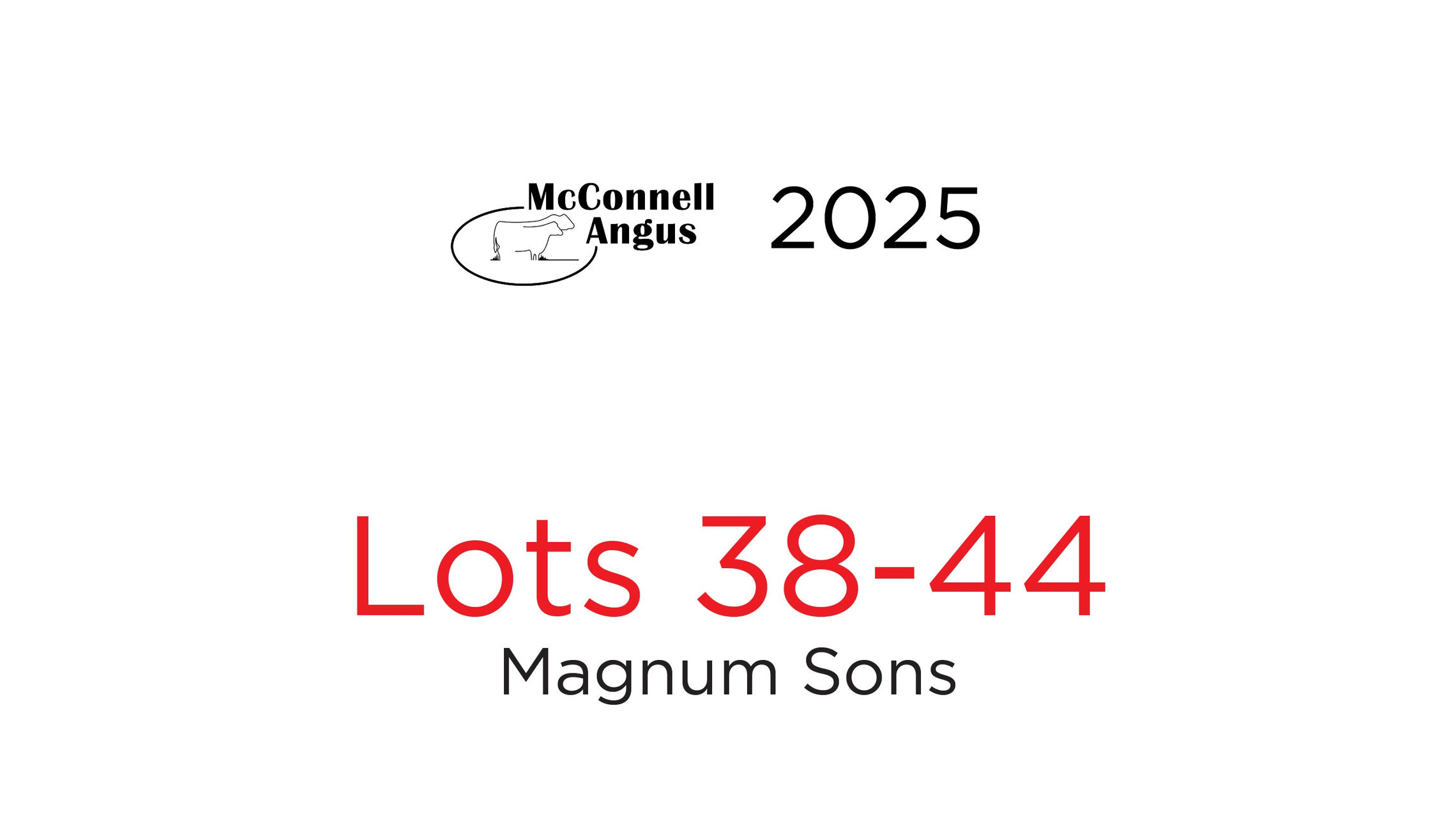 Lots 38-44 Magnum Sons